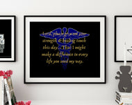 Sign for Nurse Nurse gift Occupational Sign Gift for Nurse Home Decor Sign for Graduation Graduating Nurse Nurse's Prayer Decor