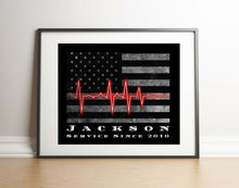 Load image into Gallery viewer, First Responder EMS EMT Gift Paramedic Gift EMT Graduation Gift Paramedic Decor Firefrighter Gift First Responder Gift Police gift