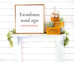 Custom wood custom sign wood Farmhouse wall rustic wood farmhouse sign rustic wall custom quote print