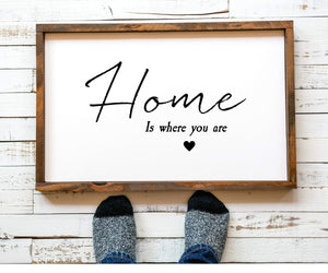 Home wood sign It's so good to be home housewarming gift Farmhouse decor rustic wood sign for living room Farmhouse rustic wood sign