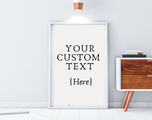 Custom wood custom sign wood Farmhouse wall rustic wood farmhouse sign rustic wall custom quote print