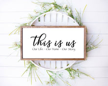 Load image into Gallery viewer, Farmhouse sign Custom Quote Print farmhouse style poem print Custom Custom print typography Custom framed quote