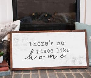 There is no place like home farmhouse wood sign for home decor Farmhouse decor rustic decor home decor wall art