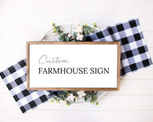 Custom Personalized Wood Sign Custom Quote Custom Verse Wood Lyrics Personalized Wedding Gift Modern Rustic Farmhouse