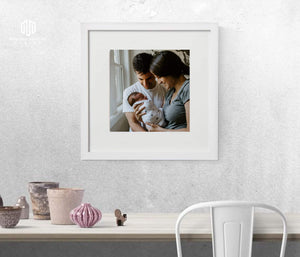 8X8 Glass Picture Photo Instagram Frame, Instagram picture frame we Print and frame Instagram photo and custom frame them