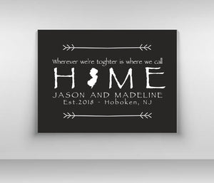 Personalized Wall art Home sign farmhouse farmhouse wood sign Name Sign Est sign home sweet home rustic