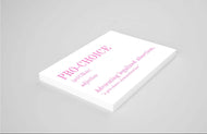 Pro Choice canvas print wall art feminist wall art gift 11x14