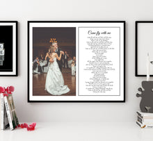 Load image into Gallery viewer, Father Daughter Dance wall art Fathers Day Gift Father Of The Bride Gift Personalized gift Dad Daughter Dance birthday gift