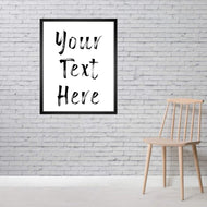 framed quote art print Custom Quote Sign Custom sign Custom poster framed inspirational poster Custom sign Framed Inspirational Quotes