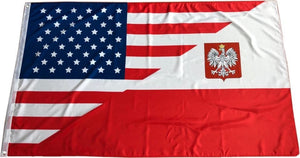 Polish american Flag Poland USA Polish flag American flag 2x3 ft flag Polska flaga flaga Polska