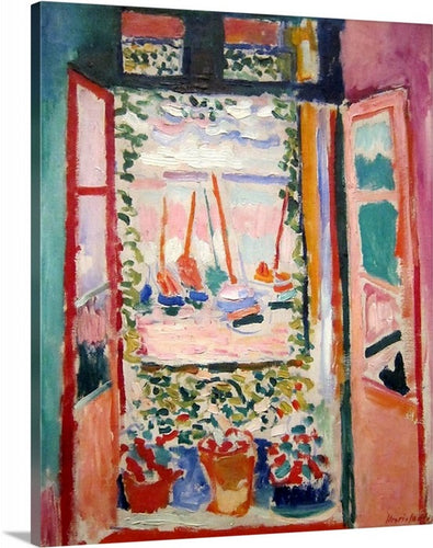 Open Window at Collioure Henri Matisse  Canvas print Matisse art artwork